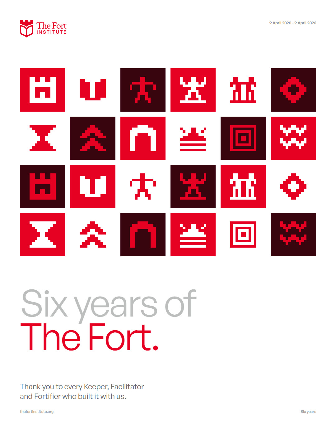 Quiet · exciting: six years, in motifs