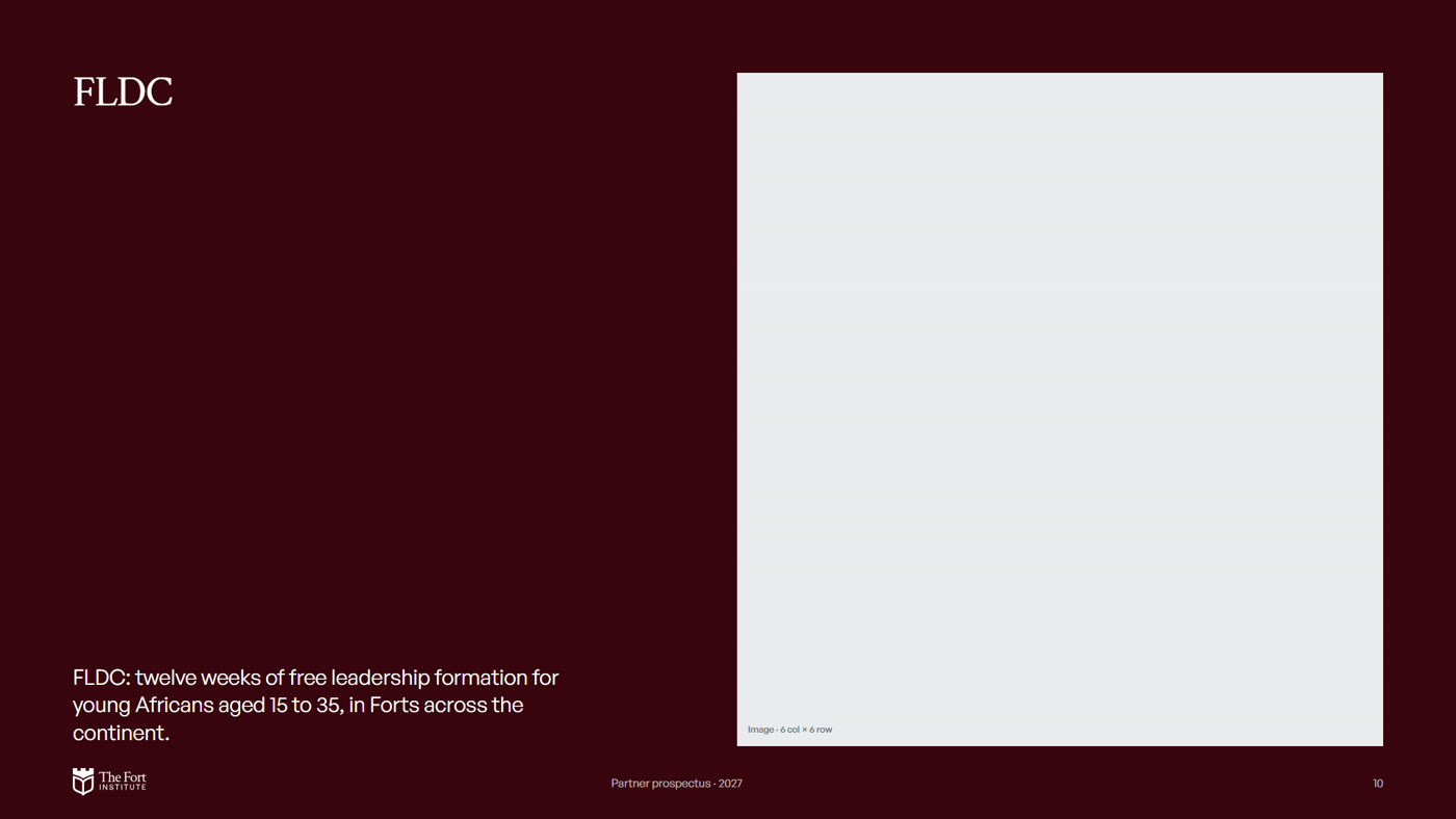 Programme slide